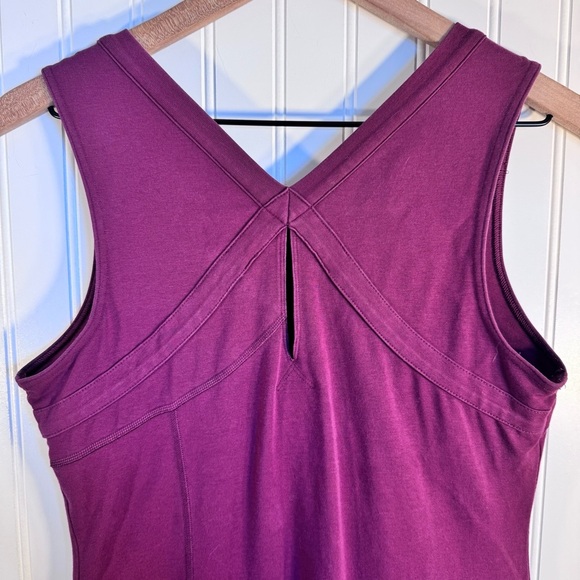 Mountain Hardwear Organic Cotton Sleeveless Purple Women's Dress Size Medium - Picture 8 of 16